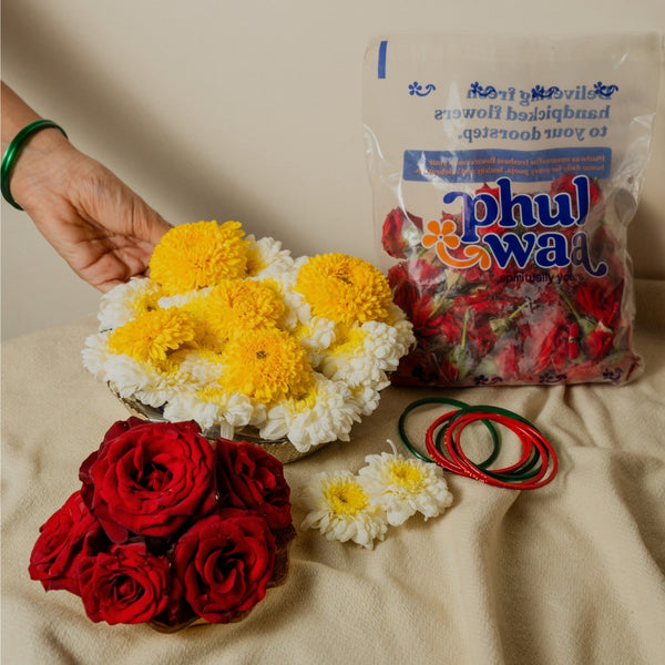 Royal Lotus & Mixed Festive Offering