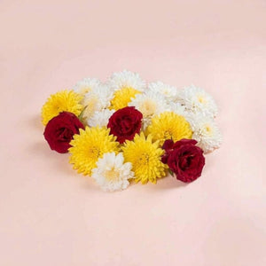 Mixed Flowers (Shevanti and Roses)